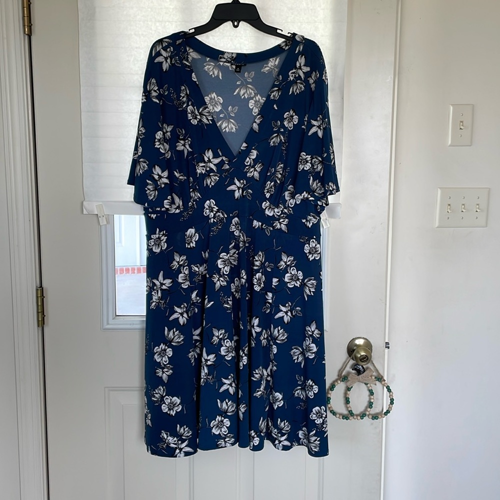 torrid flower print dress